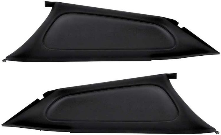 Interior Rear Sail Panels 1971-1972 Dodge Charger 2-Door - Pair