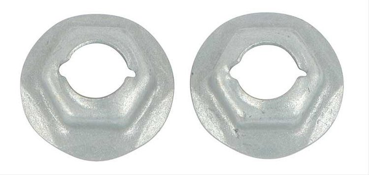 SPEED NUT ZINC 8MM STUD SIZE - PAIR