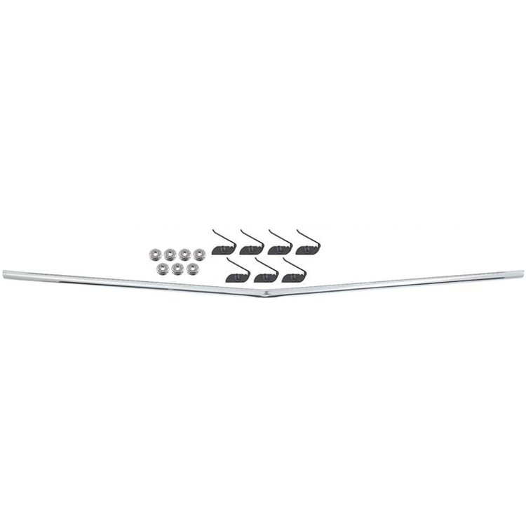 Upper Trunk Lid Molding With Clips 1962 Impala/SS