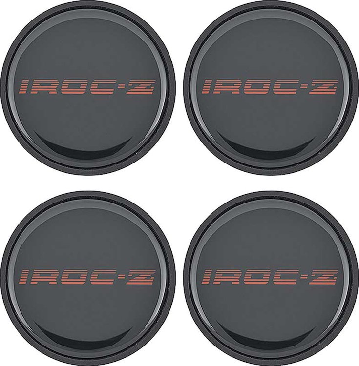 Center Cap Emblem 1985-1987 IROC-Z Red