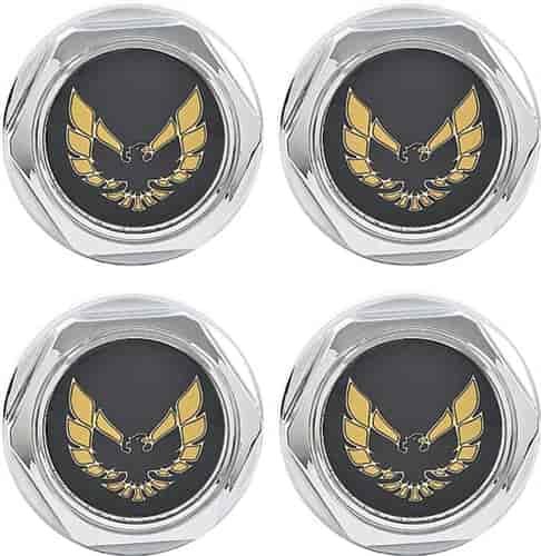 748666 Wheel Center Cap Set for 1977-1981 Pontiac Firebird Trans Am