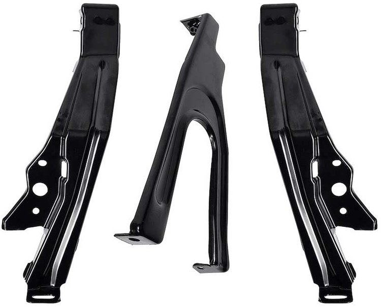 748697 Grille Mounting Brackets 1963 Chevy II/Nova