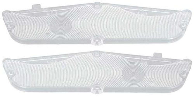 748735 Park Light Lens 1962 Impala/Full Size; Clear; Pair