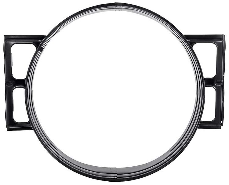 748767 Steel Fan Shroud 1959-63 Impala, Bel Air, Biscayne; Small Block; Black