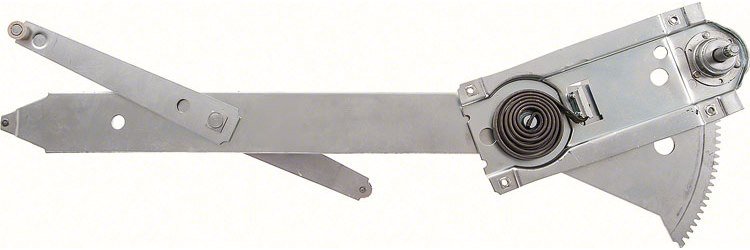 Manual Window Regulator 1965-1966 Chevy Biscayne, Bel Air, Impala 2-Door Hardtop/Convertible