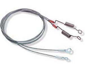 7650196 Convertible Top Hold Down Cables; 1965-70 Impala, Electra, LeSabre, Bonneville, Catalina; Pair; OER