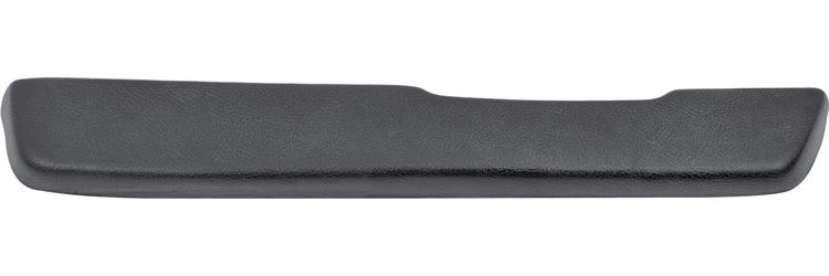 Arm Rest Pad - Front Fits Select 1968-1970 GM Full-Size 2-Door Models [Black, Left/Driver Side]