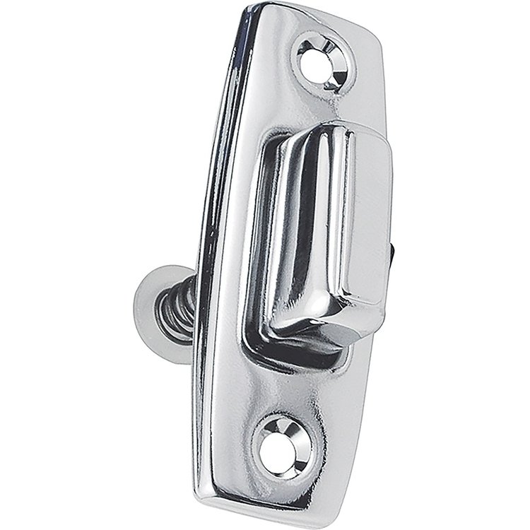 Buck Seat Release Button and Bezel Assembly, Chrome, Left/Driver and Right/Passenger for 1967-1968 Chevelle, Malibu, El Camino
