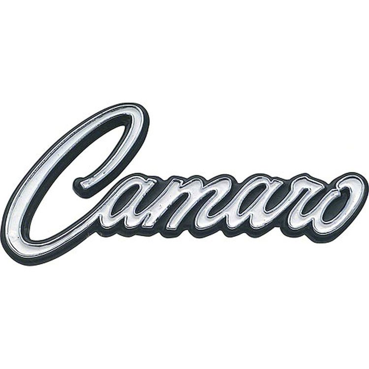 Deluxe Interior Door Panel Emblems 1968-1969 Camaro
