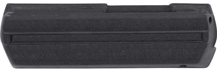 Front Arm Rest Base Fits Select 1968-1970 GM Full-Size 2-Door Models [Black, Left/Driver Side]