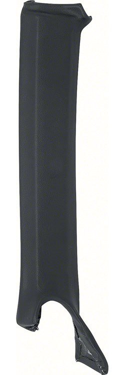 1968 CAMARO/1968-69 FIREBIRD PILLAR POST MOLDING BLACK CONVERTIBLE - LH