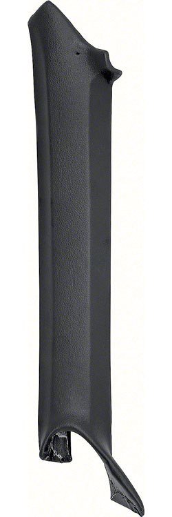 1968-69 FIREBIRD PILLAR POST MOLDING BLACK COUPE - LH