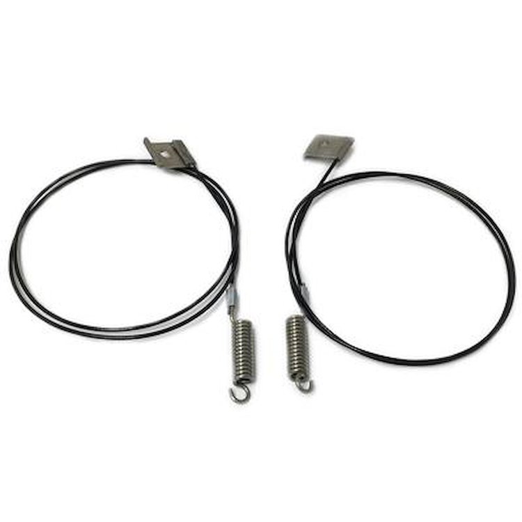 80L014 1994 To Feb 1995 Mustang Convertible Top Tension Cables - 35-1/8 in. Length