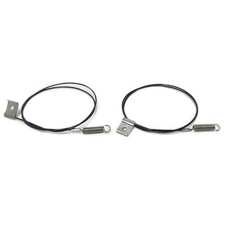 80L015 March 1995 To 98 Mustang Convertible Top Tension Cables; 35-1/8 in. Length