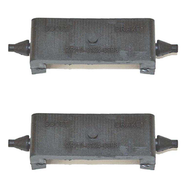 8124D 1967-70 Mustang; 3 Row; Upper Radiator Insulator
