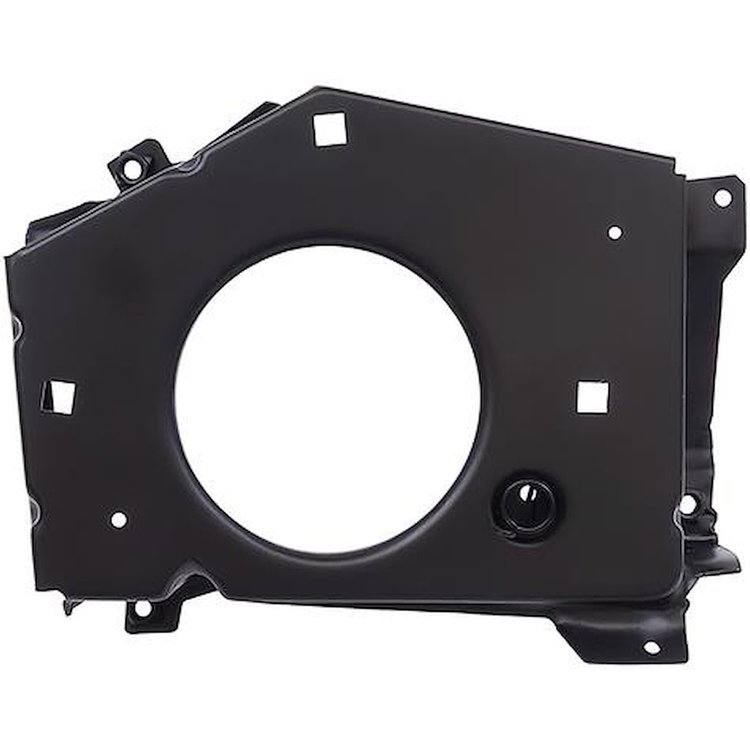 848542 1964-66 Chevrolet, Truck, Suburban, Panel, Headlight Bucket Mounting Panel, Black EDP Coated, RH