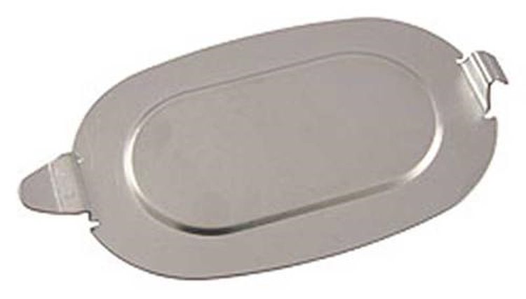 84L020 Ford, Lincoln, Mercury, FLOOR PAN METAL PLUG, Pair, 3-3/4" x 2-3/8"