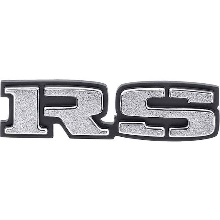 Rear Panel Emblem 1969 Camaro RS