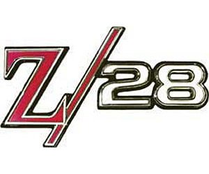 Rear Panel Emblem 1969 Camaro Z28