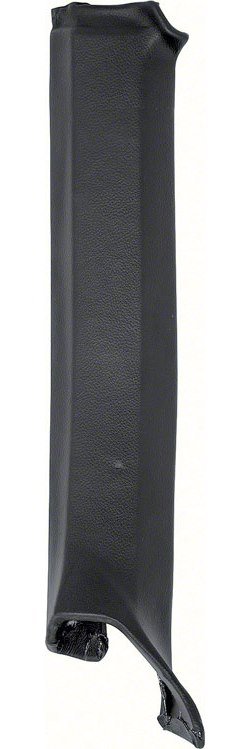 1969 CAMARO PILLAR POST MOLDING BLACK CONVERTIBLE - RH