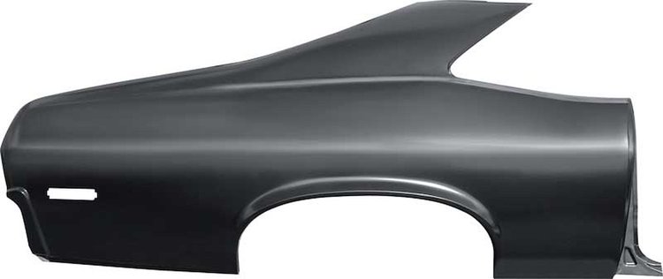8756530 Quarter Panel-1970-1972 Nova, Ventura; 2 Door; with Upper Sail Panel; RH