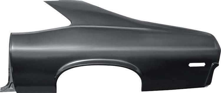 8756531 Quarter Panel-1970-1972 Nova, Ventura; 2 Door; with Upper Sail Panel; LH