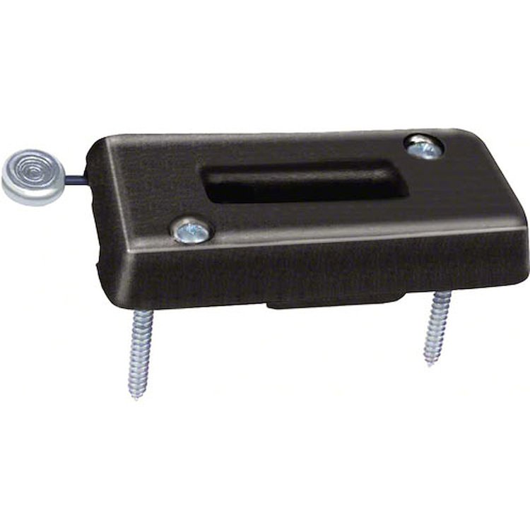 Headrest Escutcheon & Lock Bracket 1969 Camaro/Firebird Black