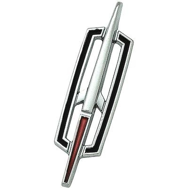 8781150 1970-72 Oldsmobile 442, Door Panel Emblem, Rocket Insignia