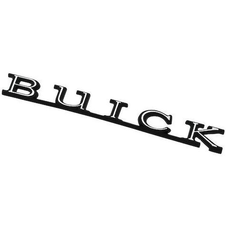 8804099 1970-71 Buick Skylark, Trunk/Decklid Emblem, "BUICK"