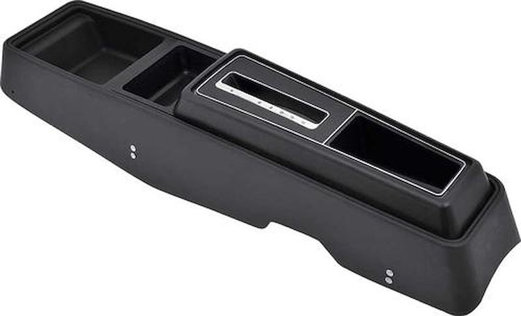 881123 Floor Console Assembly 1975-79 Nova; with 3 Speed Auto Shift Plate