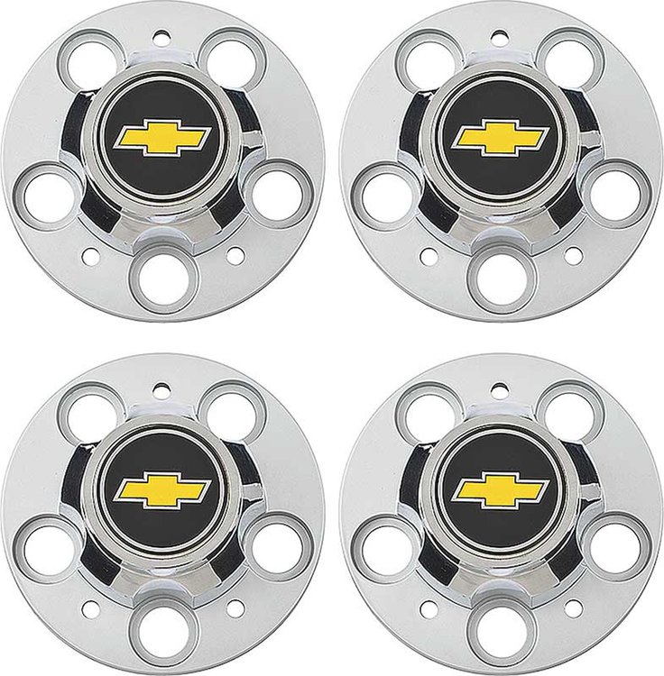 881176 Rally Wheel Cap with Bow Tie for 1974-91 Chevy Trucks, Blazer, Suburban, 1994-96 Chevy Caprice, Impala