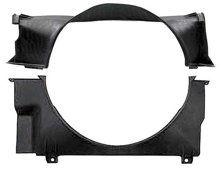 1982-85 Firebird V8 Fan Shroud - Upper and Lower