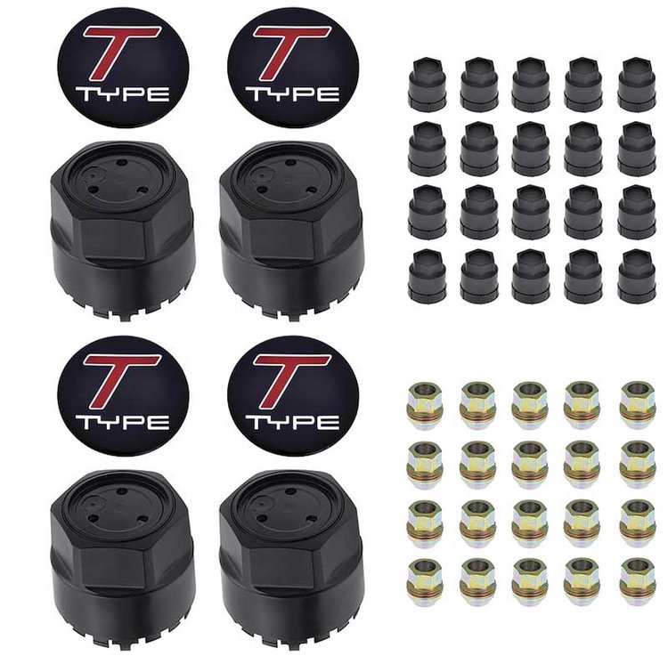 881193 Wheel Center Cap 1984-87 Buick Regal; GTA And Hardware Set With T Emblem 12mm x 1.50