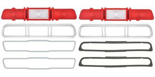 881311 1967 Impala Tail Lamp & Backup Lens, Bezels & Gasket Set