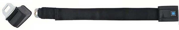 881317 Retractable Seat Belts-1968-72 GM (Pair)-Black