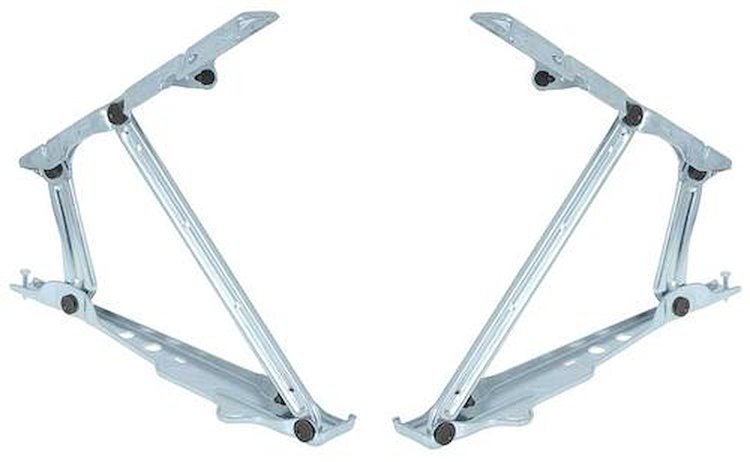 881380 1982-92 Camaro, Firebird Hood Hinge Assembly, w/ Stud, RH & LH, Pair