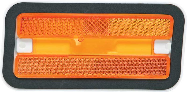 917400 Front Side Marker Lamp 1970-81 Firebird with Gasket; RH