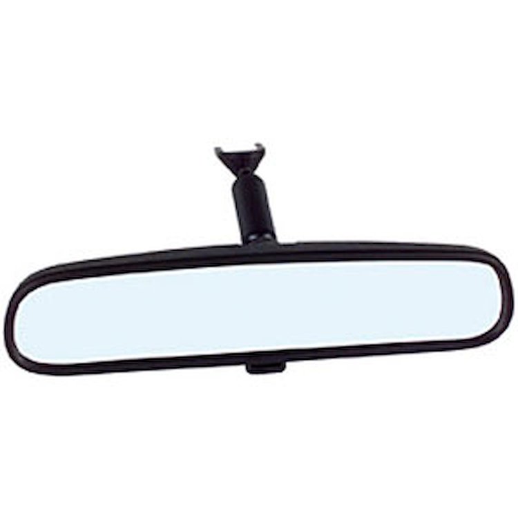 1973-86 GM 10" Inner Rear View Mirror - Black - Various Models