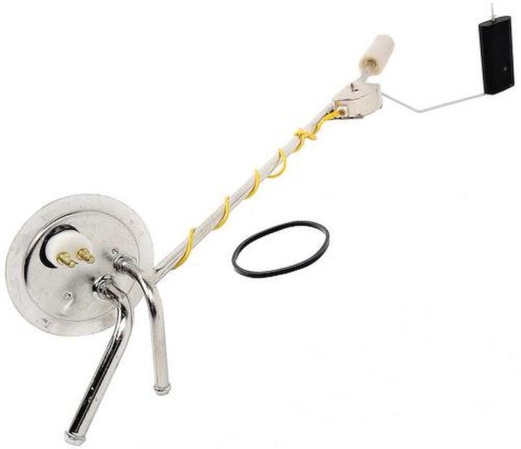 92L016 Fuel Sending Unit; 1981-84 Mustang, Capri; for Non-EFI; 5/16" w/ Return; Stainless Steel