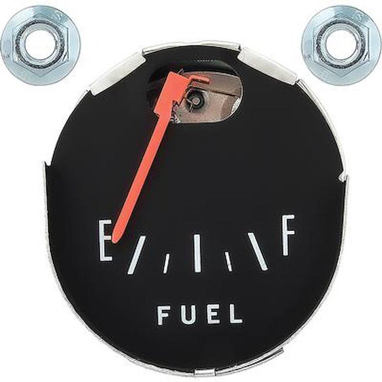 9305BR Fuel Gauge 1964-66 Ford Mustang; GT; Deluxe; With Round Speedometer