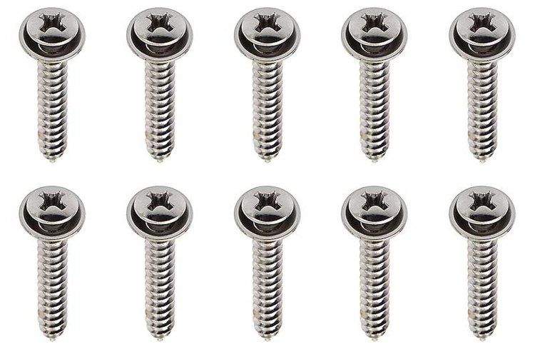 9414769 Universal Interior Screw Set, Integral Washer, #8 x 1 in.
