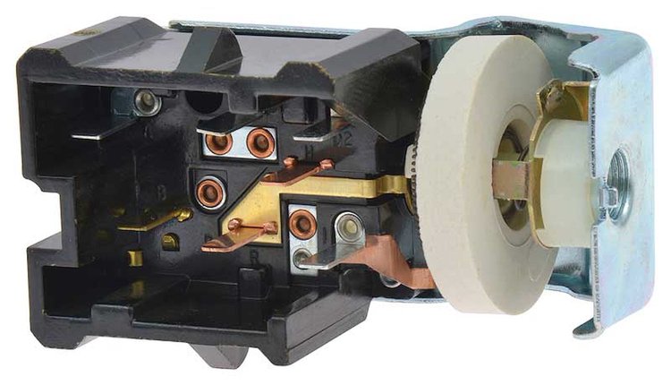 94L017 1980-86 Ford, Mercury; Headlamp Switch; 7-Terminals; without Visibility Light Group; Various Models