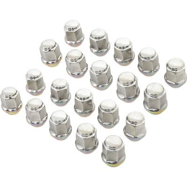 9591701 1982-96 Buick, Chevrolet, Oldsmobile, Pontiac, Wheel Lut Nut Set, Stamped w/ "M", 12mm-1.5 Thread