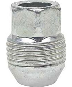 Metric Lug Nut 12mm x 1.50mm with External Threads for Plastic Cap -  1" tall