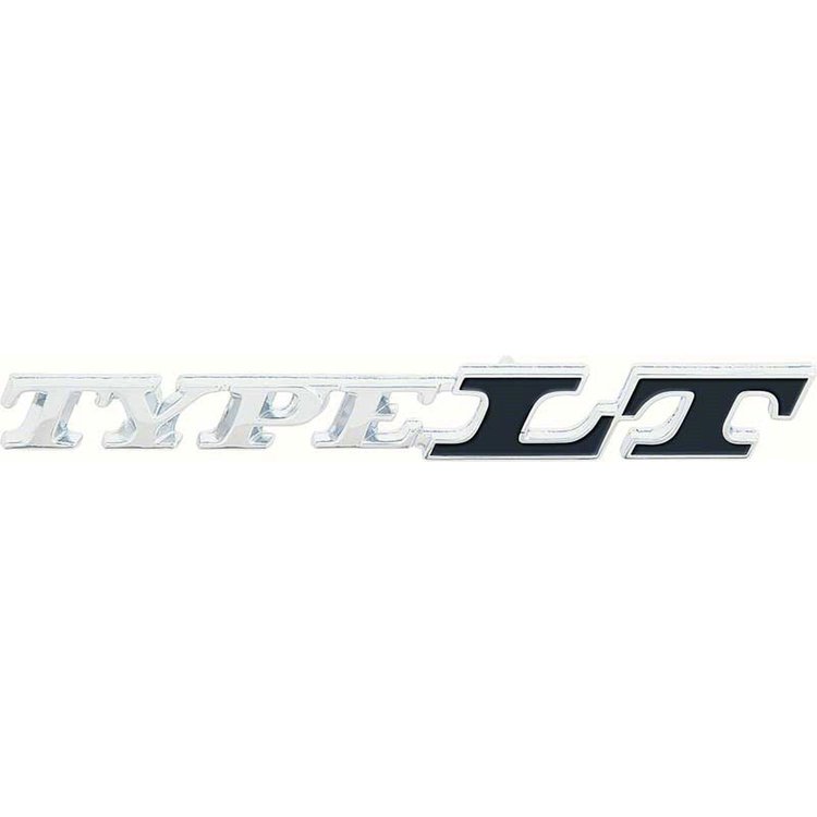 Emblem 1974 Camaro Z28 "Type LT" Quarter/Sail Panel Emblem