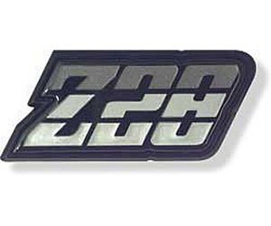 "Z28" Fuel Door Emblem 1980-1981 Camaro Z28 Gen II