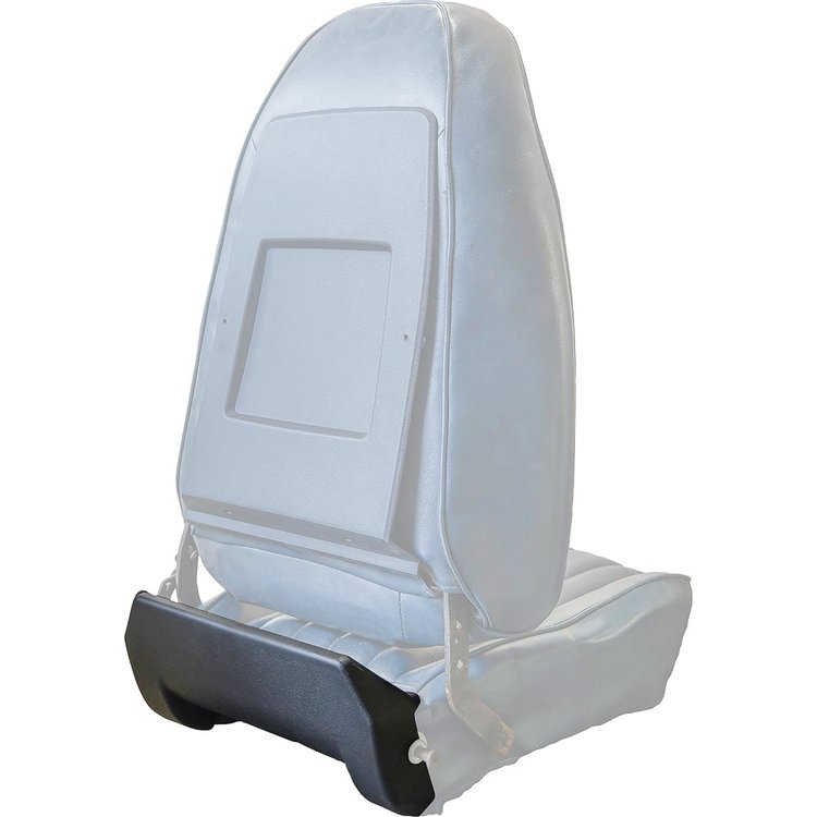 9640479 Bucket Seat Bottom Rear Plastic Covers 1973-81 Buick, Chevy, Pontiac, Oldsmobile
