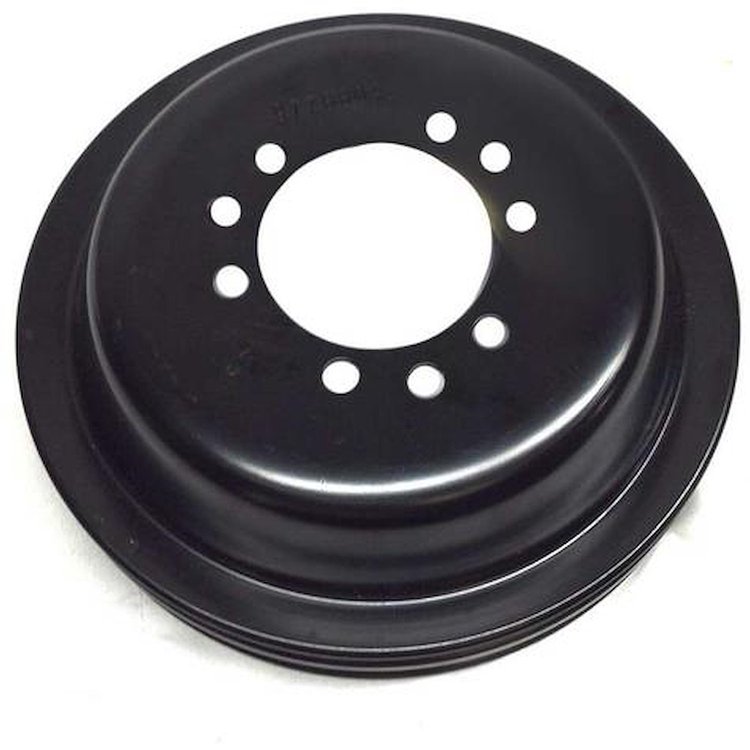 9778804 1965-67 GTO, Lemans, GS, Skylark, Crankshaft Pulley, 389, 400, 421, 428, Double Groove