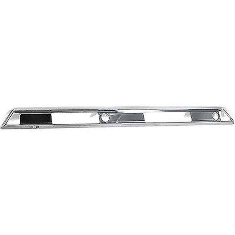 9779610 1965 Pontiac GTO, LeMans, Dash Grab Bar Chrome Bezel