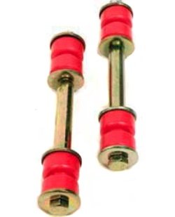 POLYURETHANE FRONT SWAY BAR END LINK SET RED